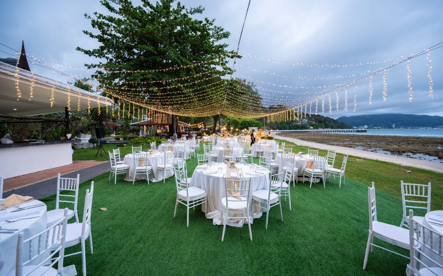 Beachfront Lawn in Kamala