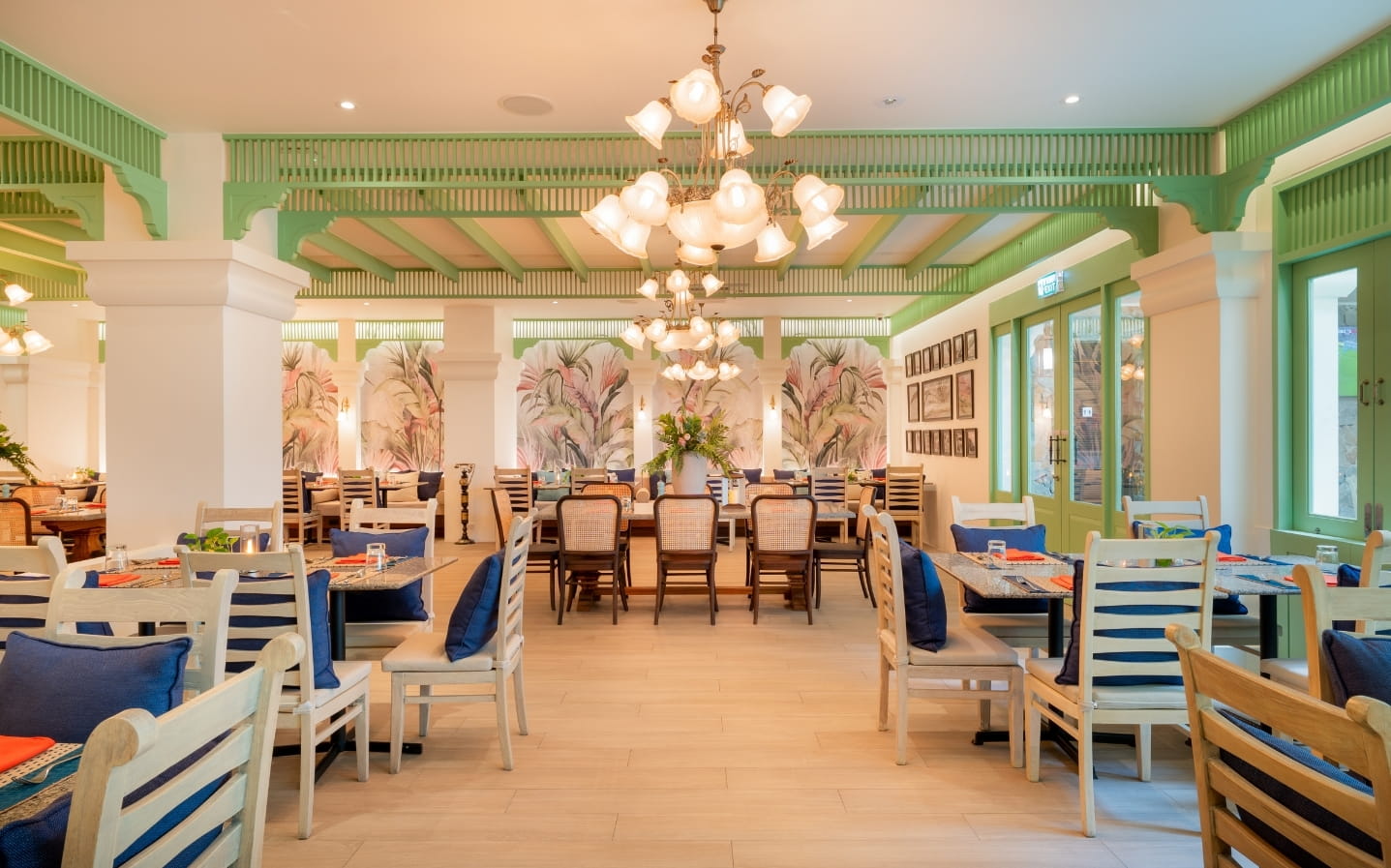 Ocean Rhyme Private Dining Area