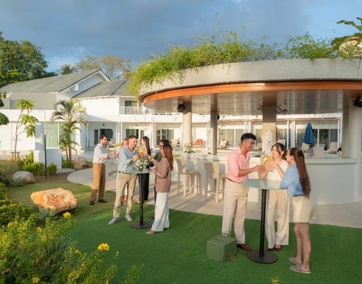 Sundip Beach Pool Bar Lawn